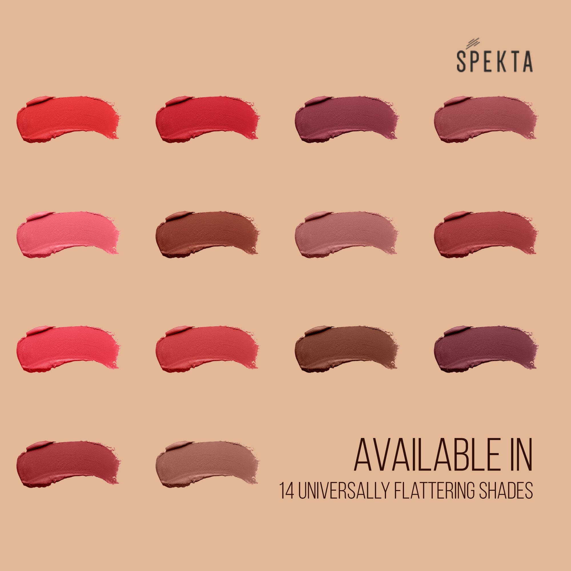 Matte Lipstick Pack of 2 - Entrepreneur (105 Alpha, 109 Troublemaker) - Spekta Cosmetics