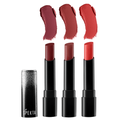 Spekta Brown Skin Matte Lipstick Set of 3 - 104 Siren, 109 Troublemaker, 111 Divinity (11.1g) - Spekta Cosmetics