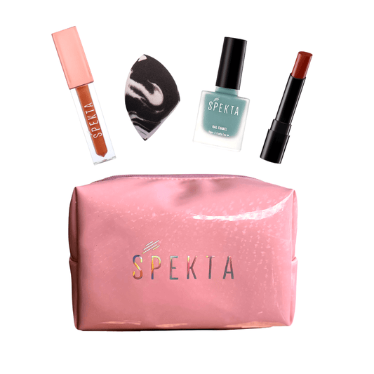 Spekta Makeup Bag - Pink Lights - Spekta Cosmetics