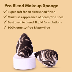 Spekta Pro Blend Makeup Sponge - Pack of 2 (Teardrop & Olive Cut) - Spekta Cosmetics