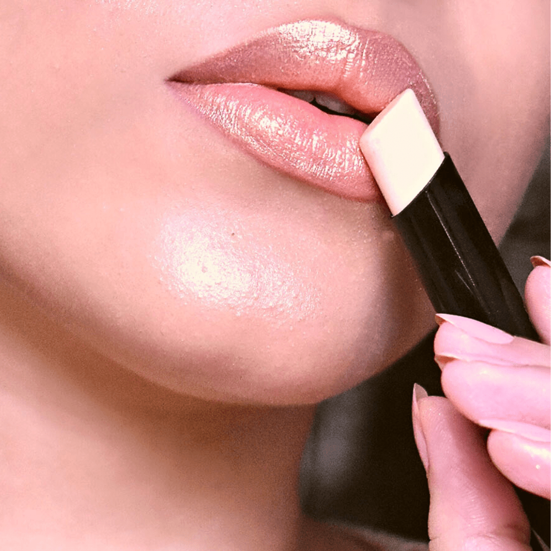 Spekta Shimmer Lipstick - 504 MVP (3.7g, Metallic Gold Shade) - Spekta Cosmetics